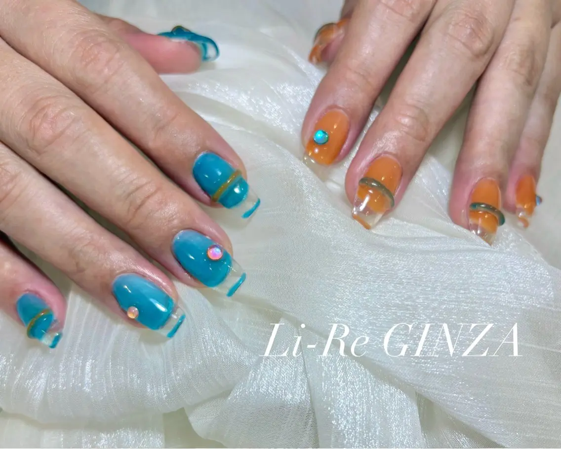 ネイル ハンドネイル Li-Re GINZAのネイルデザイン