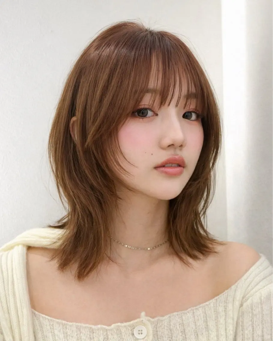 ミディアム トリートメント レイヤー・カット モデル・こうたのヘアスタイル