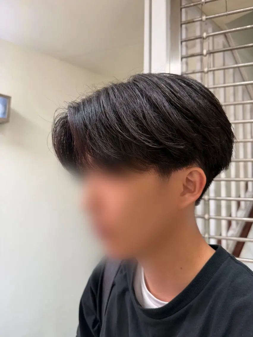 ショート メンズ カット 町田メンズパーマ 特化 金井蒔士のヘアスタイル