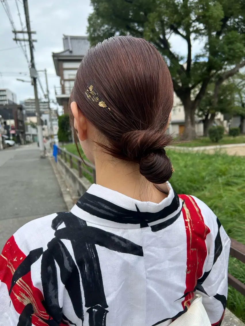 ロング メイ🩰 梅田/ヘアセットのヘアスタイル