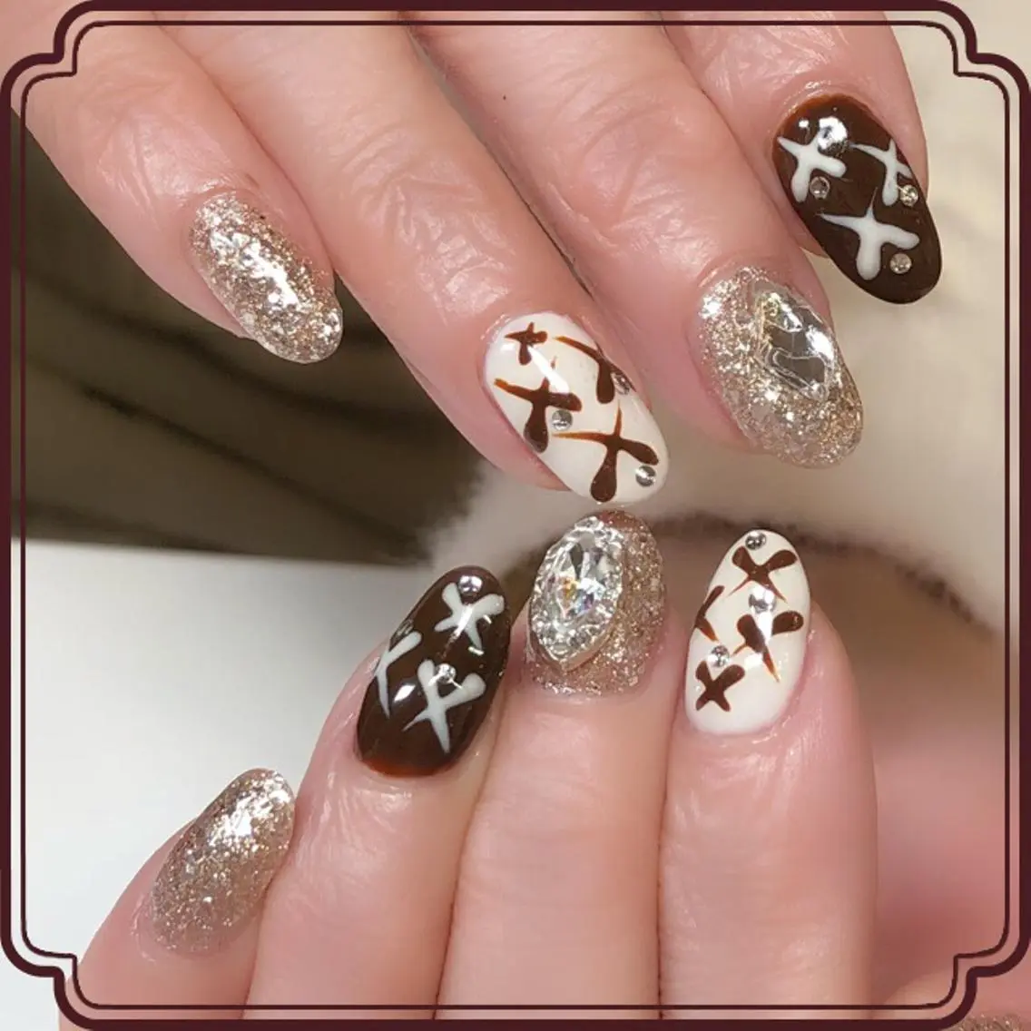 ネイル バレンタイン .Nails Mio 赤羽西ネイルサロンのネイルデザイン
