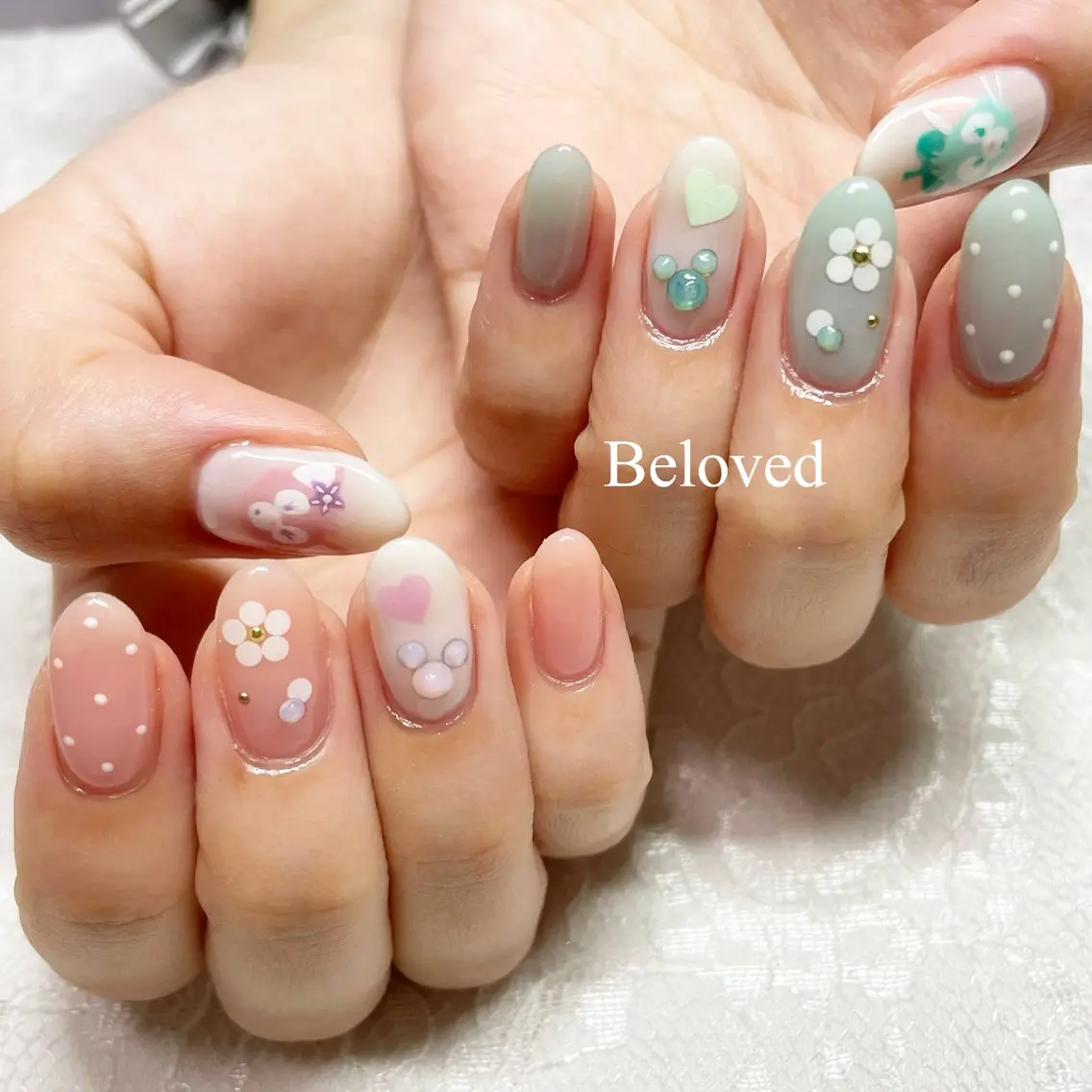 ネイル ハンドネイル ハンドケア Beloved Mariaのネイルデザイン