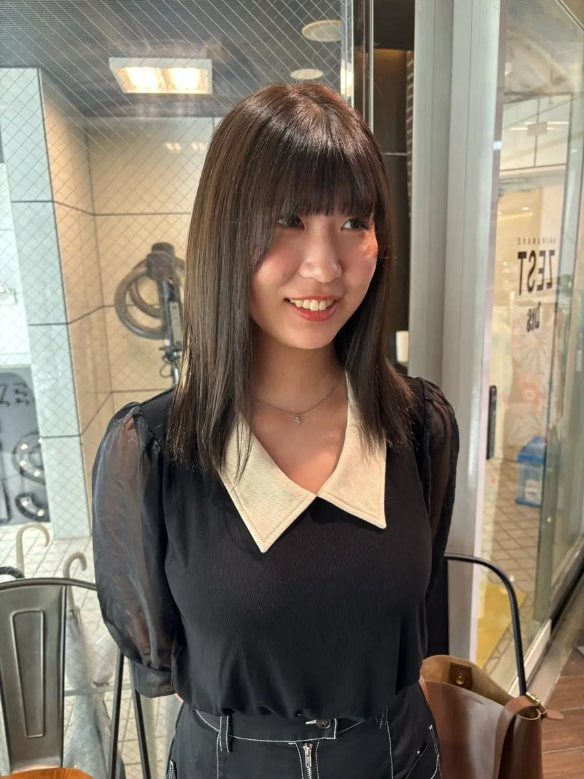 カラー ブリーチ ケアブリーチ ダブルカラー ハイトーンカラー インナーカラー ヘアカラー レイヤー/ボブ /メンズ🪩KAYOのヘアスタイル