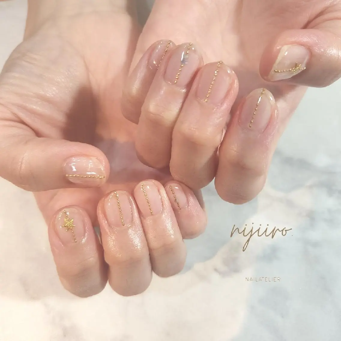 ネイル ハンドネイル nijiiro🌈 サトウのネイルデザイン