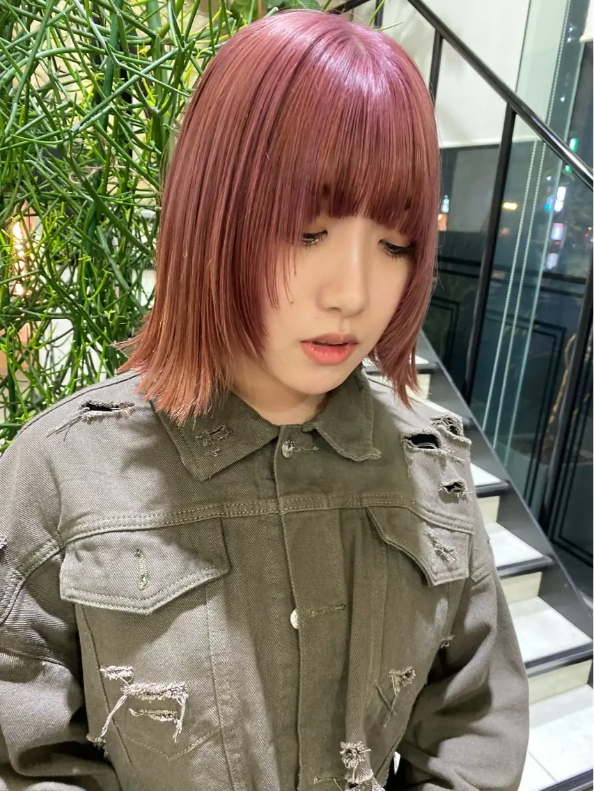 セミロング オールマイティ美容師 💋𝑨𝑵𝑵𝑨のヘアスタイル