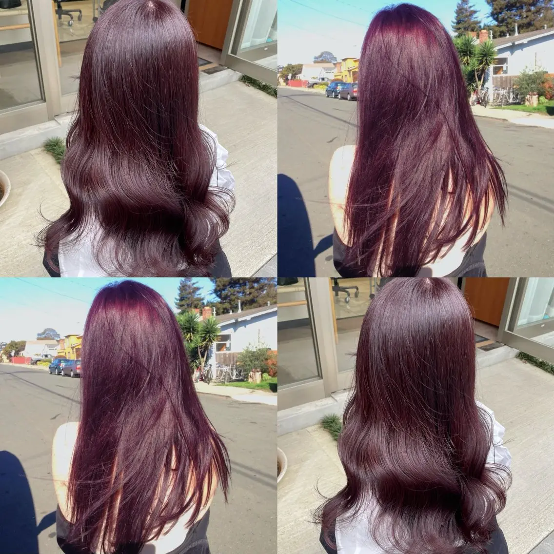 ロング カラー ブリーチなしカラー kana🐱のヘアスタイル