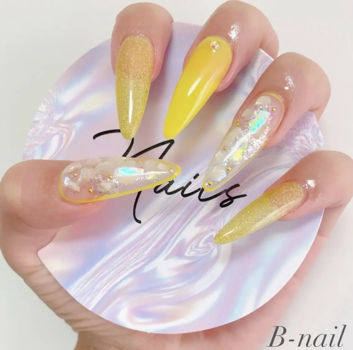ネイル ロングネイル ハンドネイル B- nailのネイルデザイン