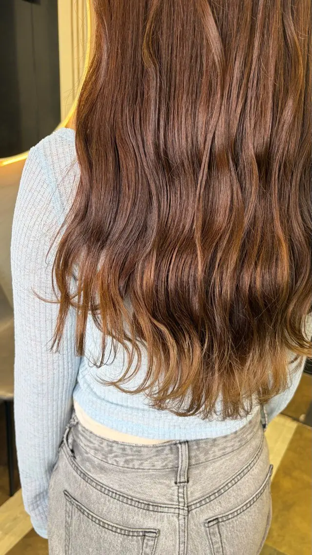 カラー ヘアカラー トリートメント ハイトーン GiseL あいりのヘアスタイル