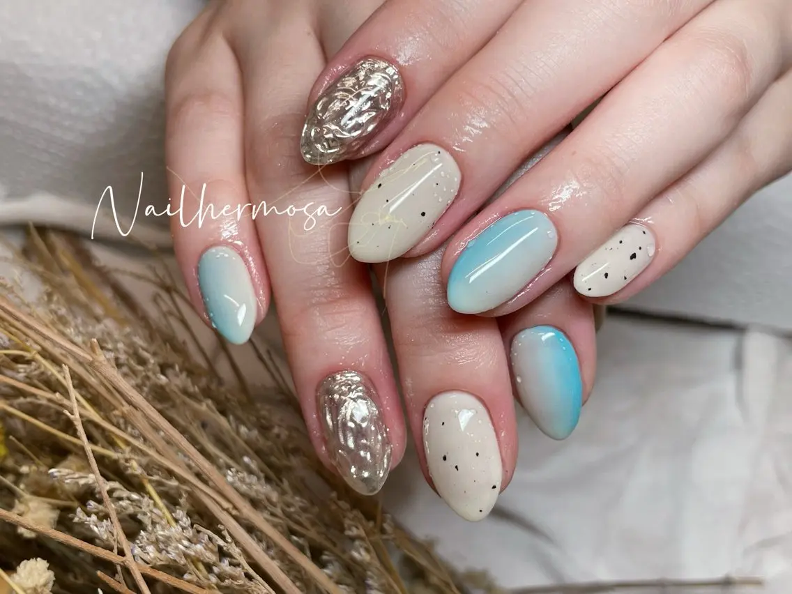 ネイル 長さ出し フラッシュネイル フットネイル ジェルネイル マグネットネイル ハンドネイル ネイル エルモサのネイルデザイン