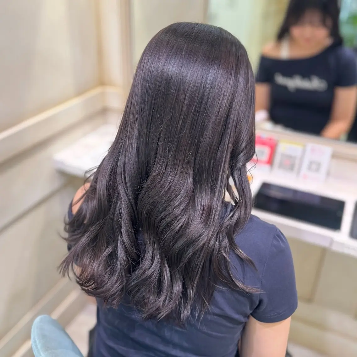 ロング カラー 透明感カラー/ ななみ🎀のヘアスタイル