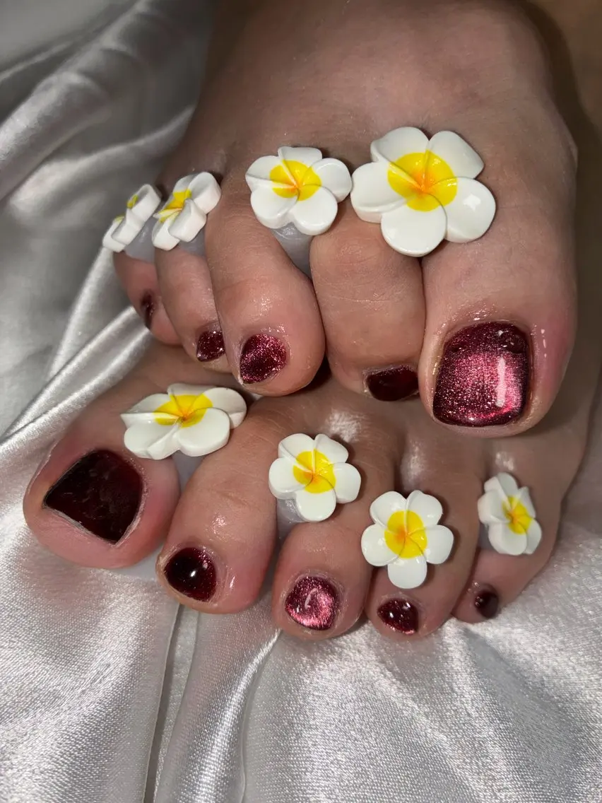 ショート フットネイル YOKOSUKA NAILS💅⚓️のネイルデザイン