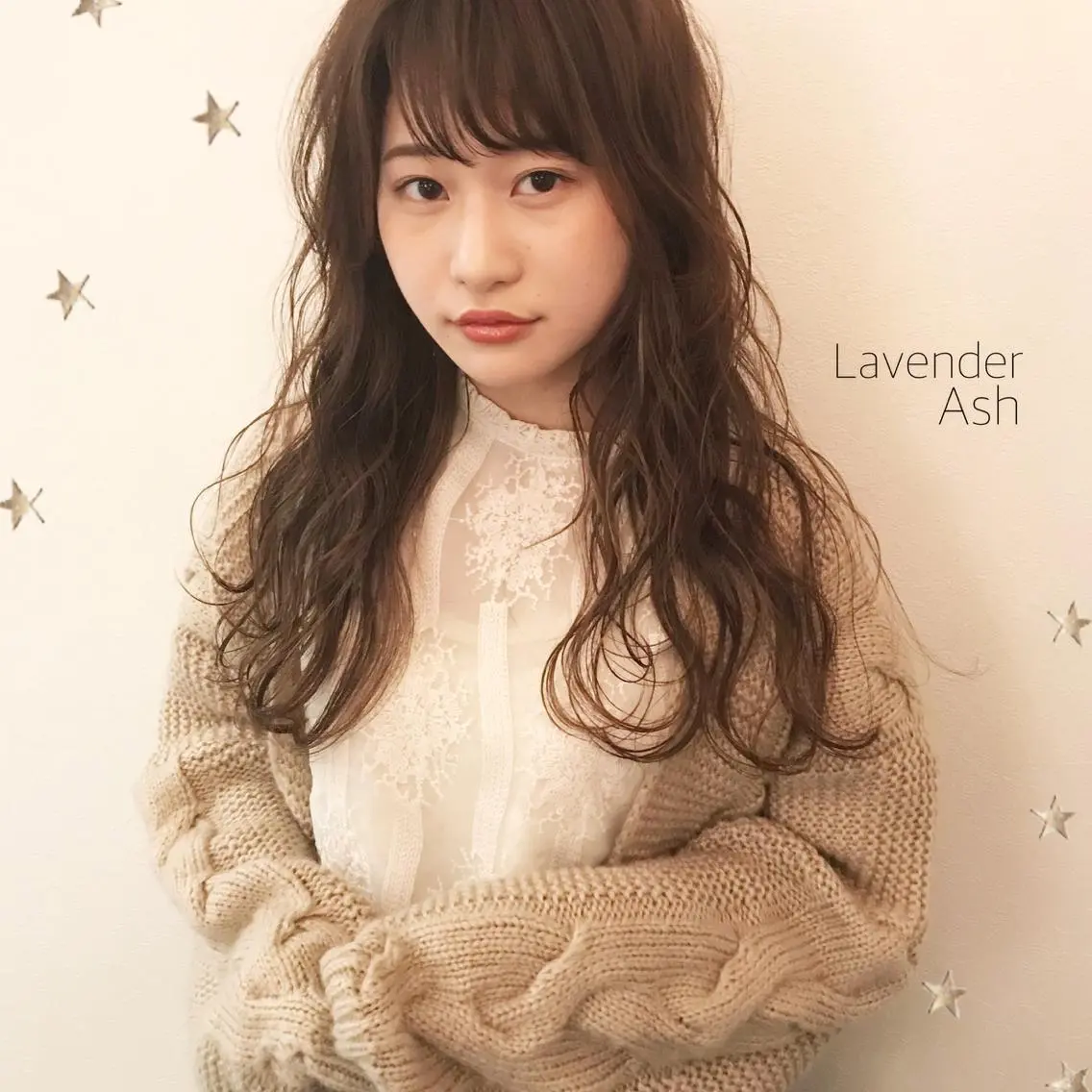 ロング カラー 市川 千夏のヘアスタイル