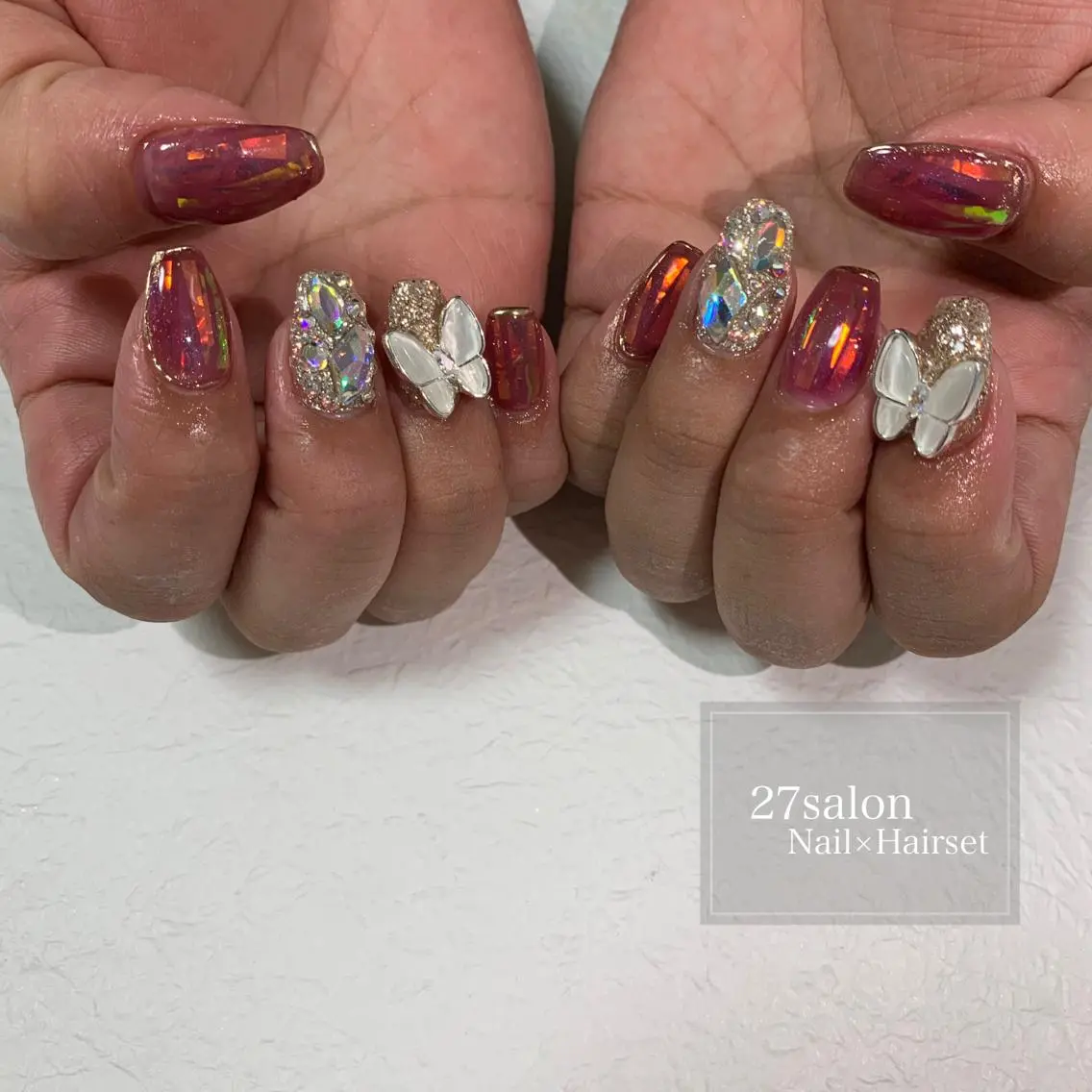 ネイル ハンドネイル 27salon yuinaのネイルデザイン