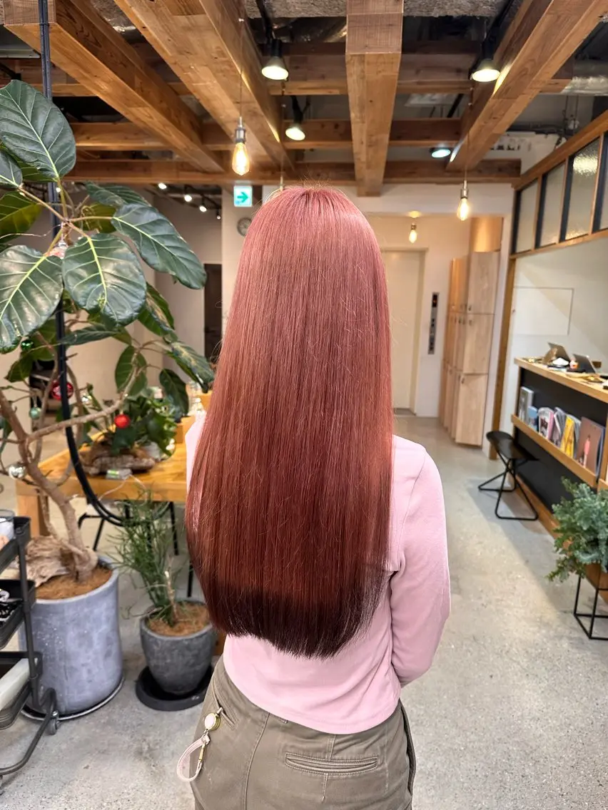 ロング カラー ヘアカラー 🫧透明感カラー／ 💙安藤美海💙のヘアスタイル