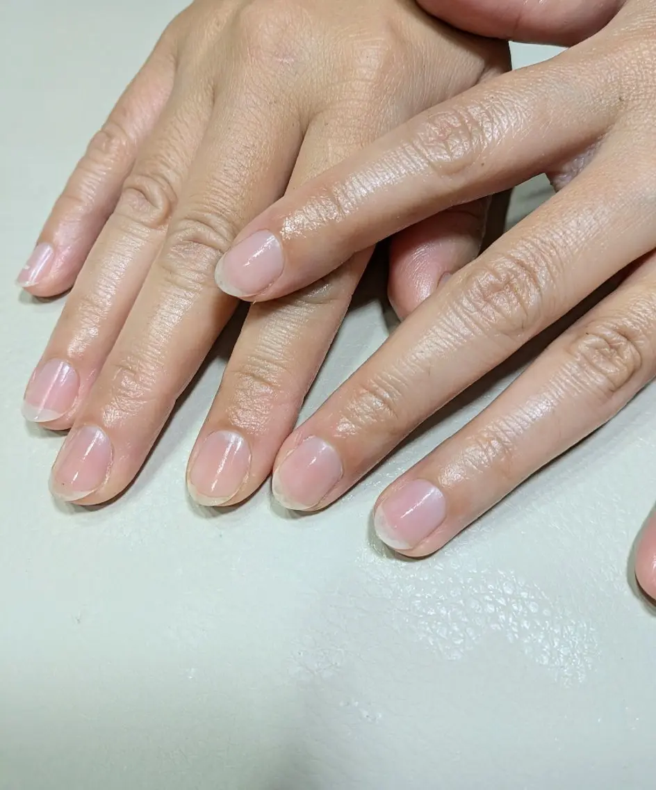 ナチュラルネイルケア&ハンドケア【オフ無し】の写真