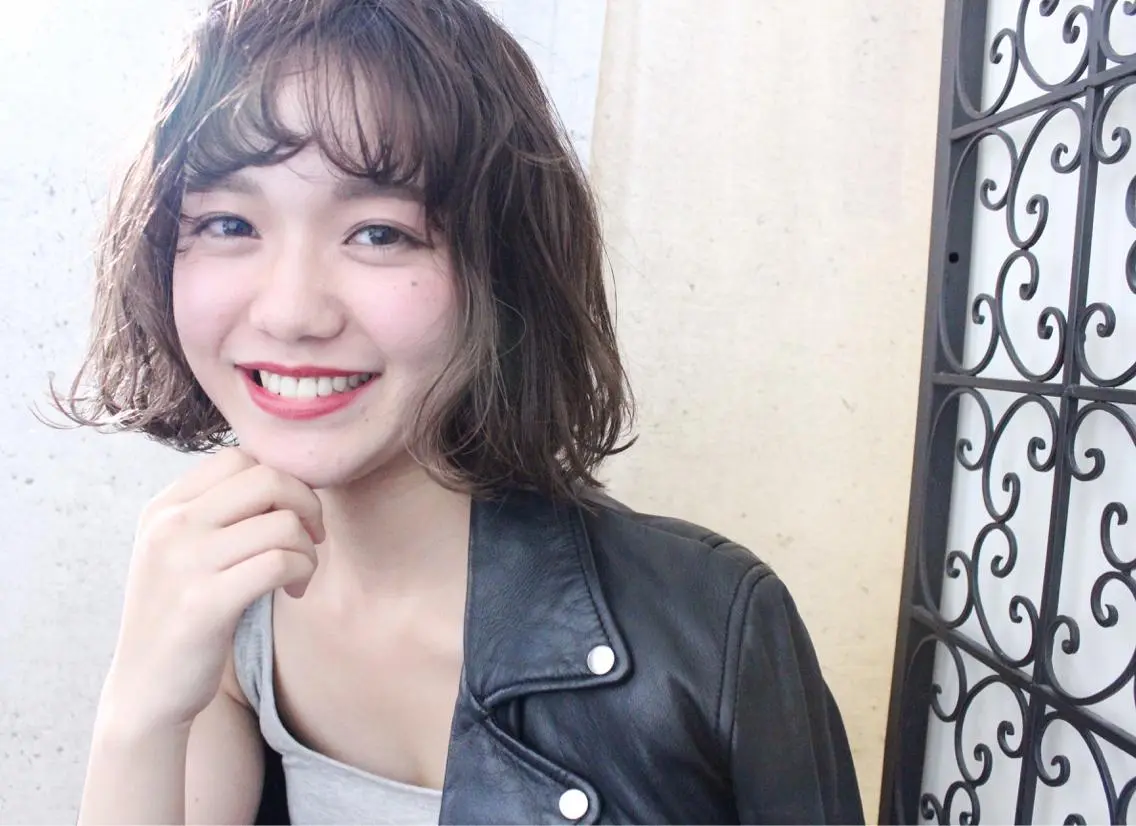 ショート カラー パーマ ooit 【オーイット】のヘアスタイル