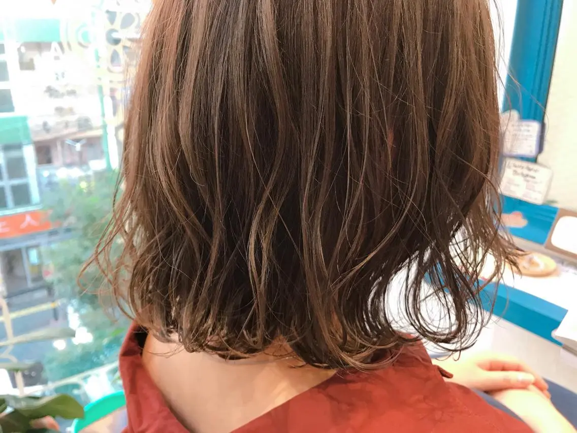 ショート カラー ハイライトカラー ハイライト メンズ指名多数!! 田島史也のヘアスタイル