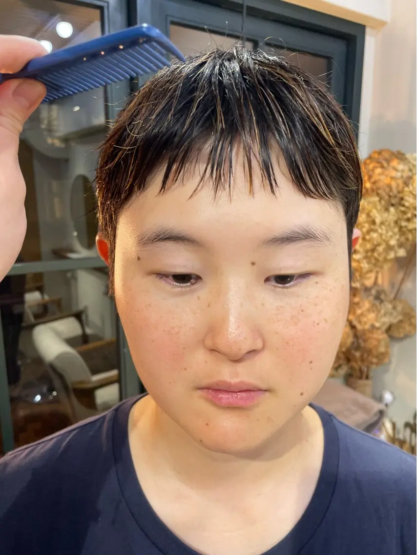 ショート 長島 舞のヘアスタイル