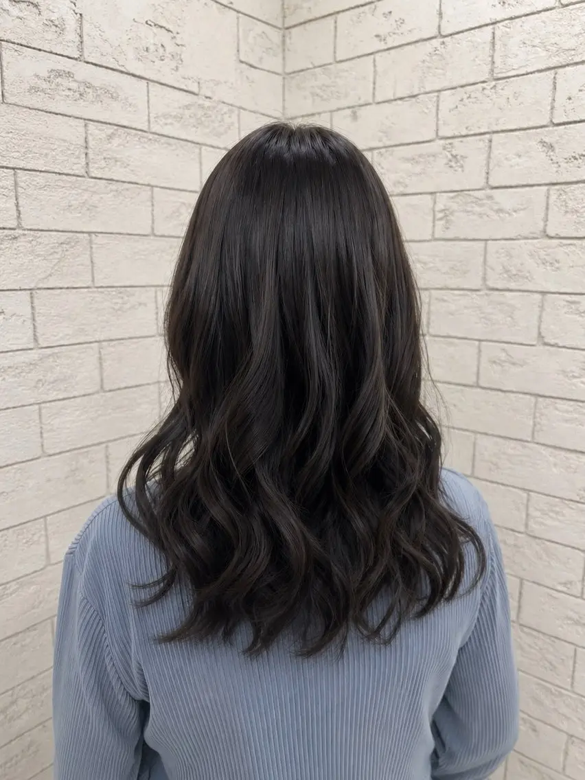 セミロング カラー ブラウンカラー kurara/カラ ーモデル募集中🎀のヘアスタイル