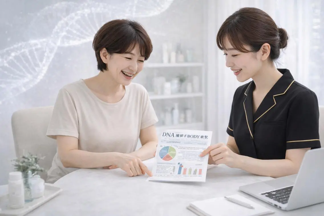【食べるのが好きな方向け】DNA解析で判明！食べて痩せる「秘密」体験　60分の写真
