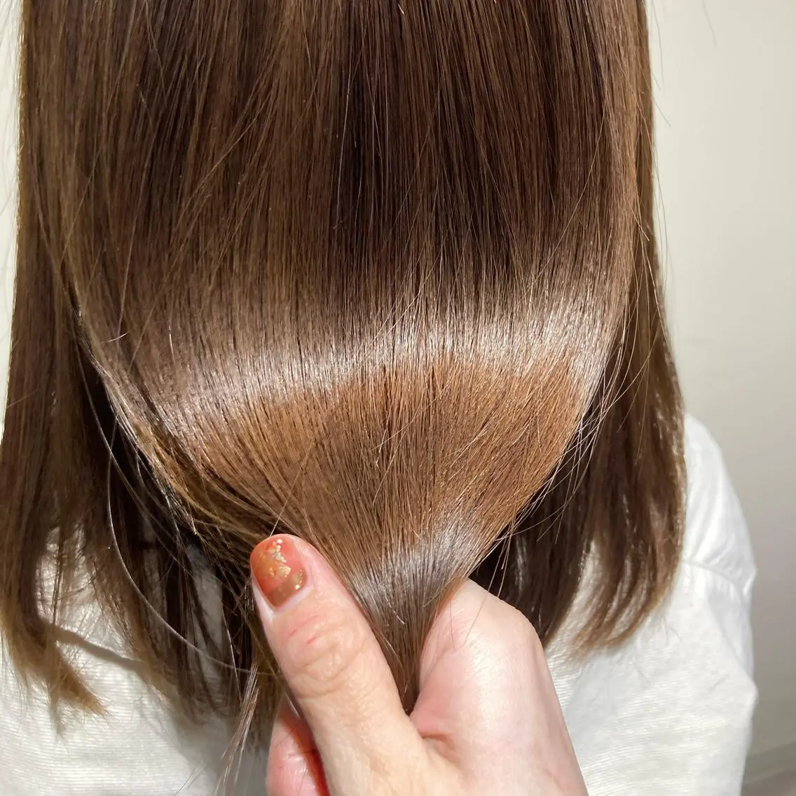 ミディアム 髪質改善 トリートメント Ate Maiのヘアスタイル