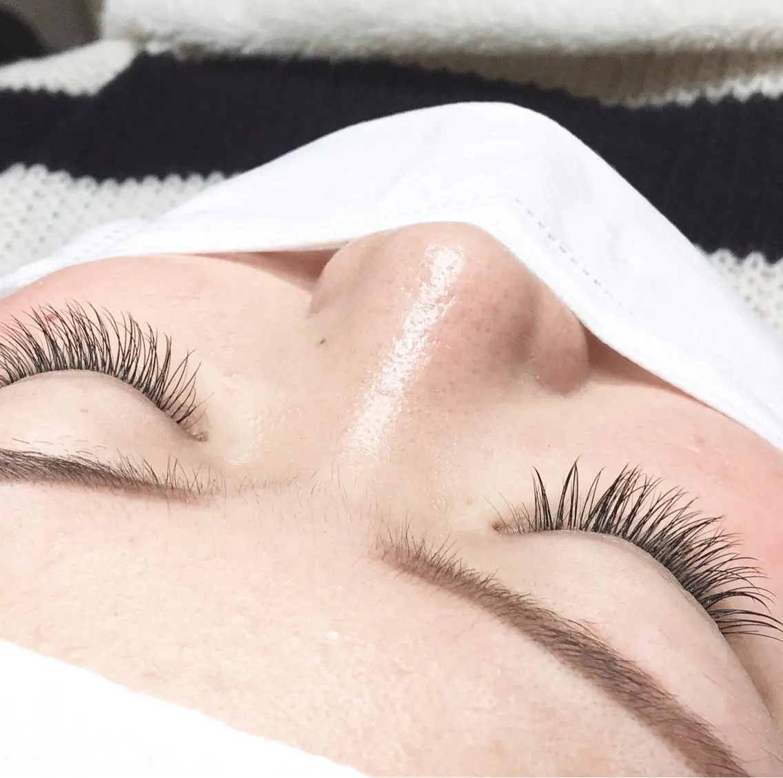 ミディアム カラー パーマ ヘアアレンジ メンズ キッズ ネイル マツエク・マツパ マツエク brille ~eyelash~のヘアスタイル