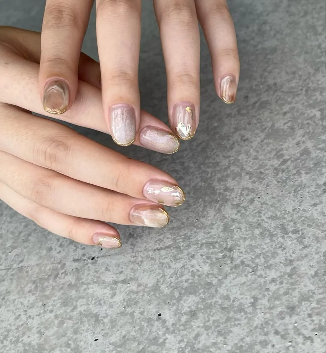 ネイル アートネイル 長さ出し ジェルネイル 氷ネイル・うるうるネイル マットネイル ハンドネイル nail salon Soeurのネイルデザイン