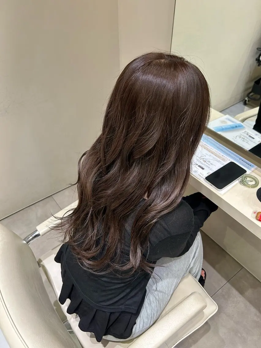ロング ヘアカラー トリートメント souta/ k_two西宮北口のヘアスタイル