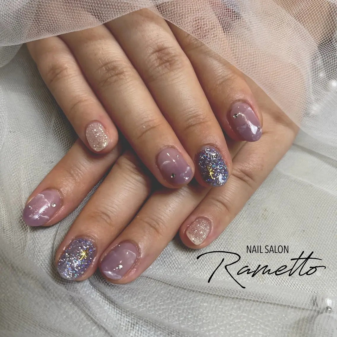 ネイル ハンドネイル NAILSALON Ramettoのネイルデザイン
