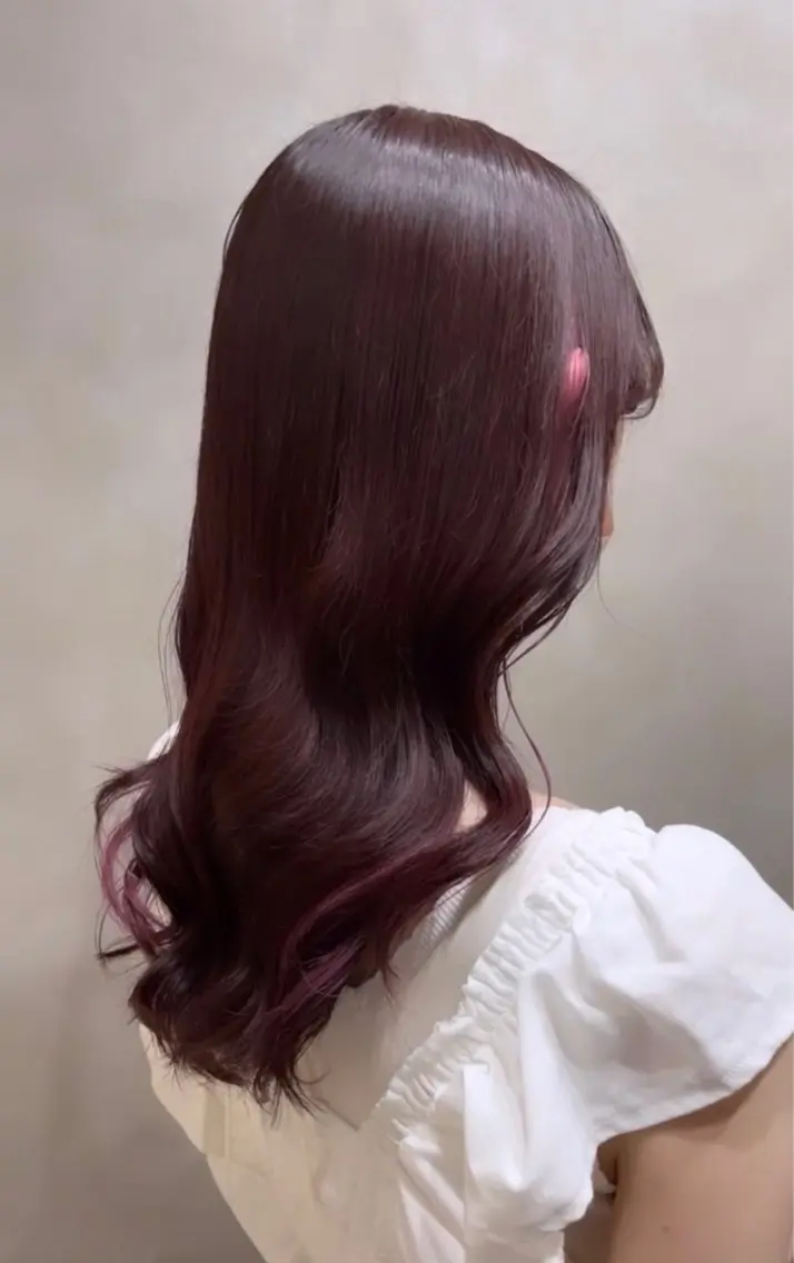 ミディアム カット ヘアカラー トリートメント ROW町田★ 船木のヘアスタイル