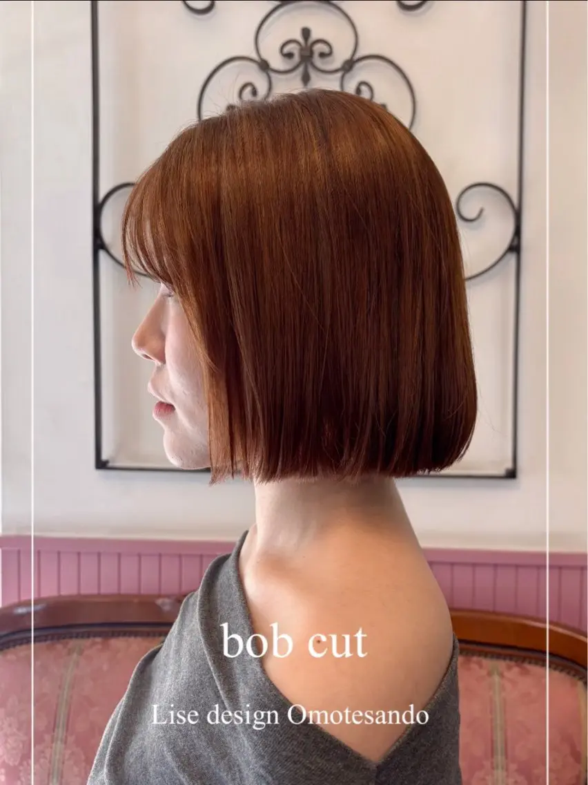 ショート カラー メンズ カット ヘアセット 表参道Lise おおいしおりのヘアスタイル