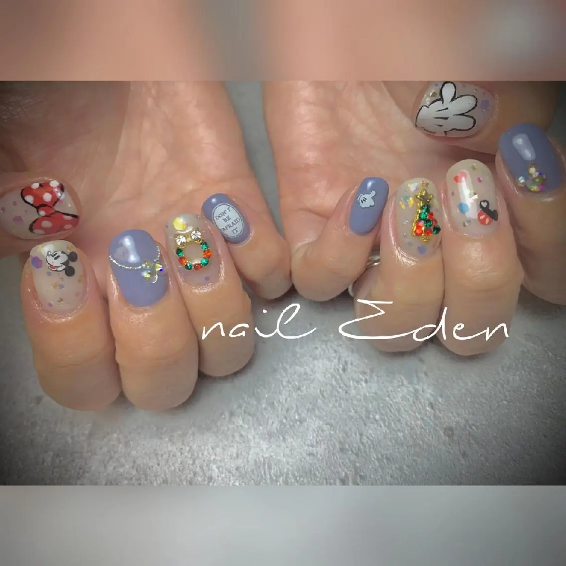 ネイル 持ち込み Eden ♾️のネイルデザイン