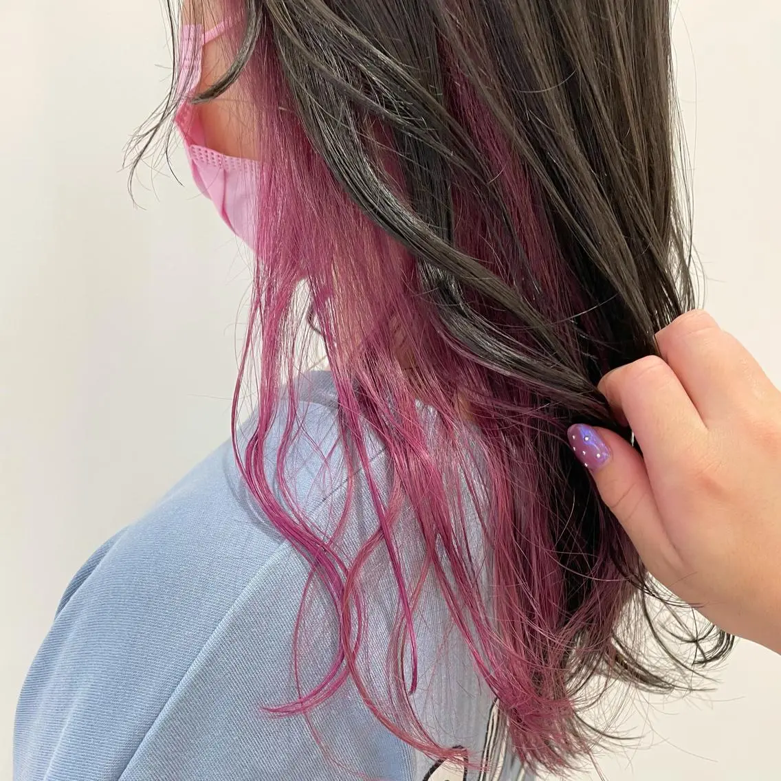 ロング カラー ヘアカラー トリートメント 🎀透明感カラー🎀 mikaのヘアスタイル