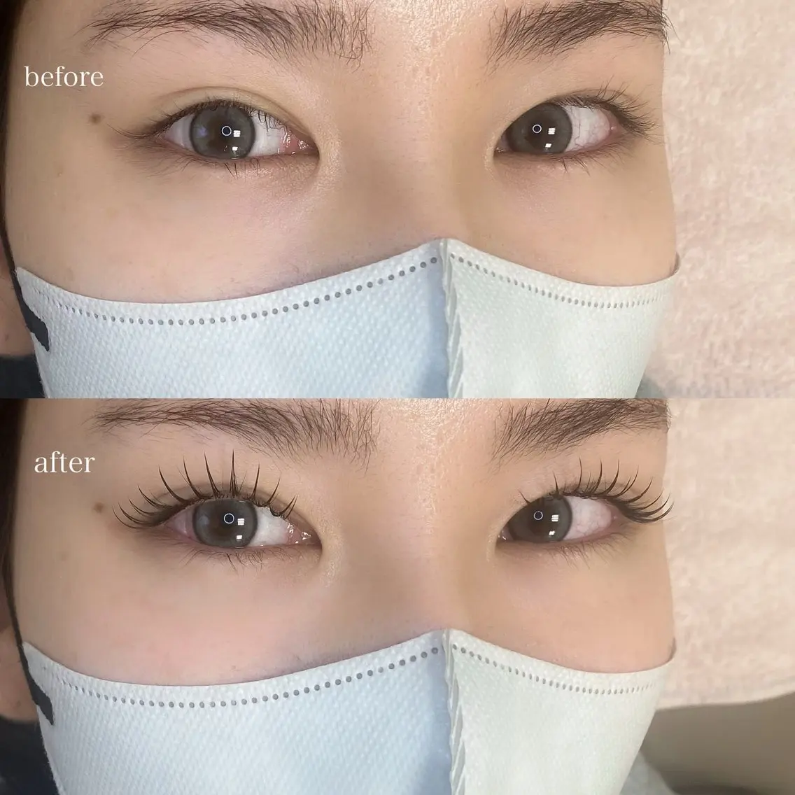 マツエク・マツパ バインドロック 束感まつ毛 フラットラッシュ 韓国風マツエク パリジェンヌラッシュリフト マツパ eyelash iona♡ Ruiのマツエク・マツパデザイン