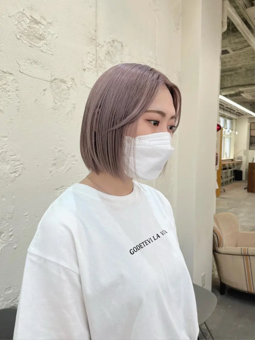 ☁️似合わせカット+ワンカラー+5ステップトリートメント☁の写真