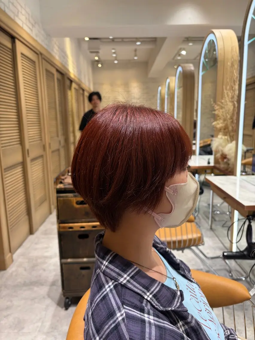 ショート カラー カット ヘアカラー AKITO /溝の口駅のヘアスタイル