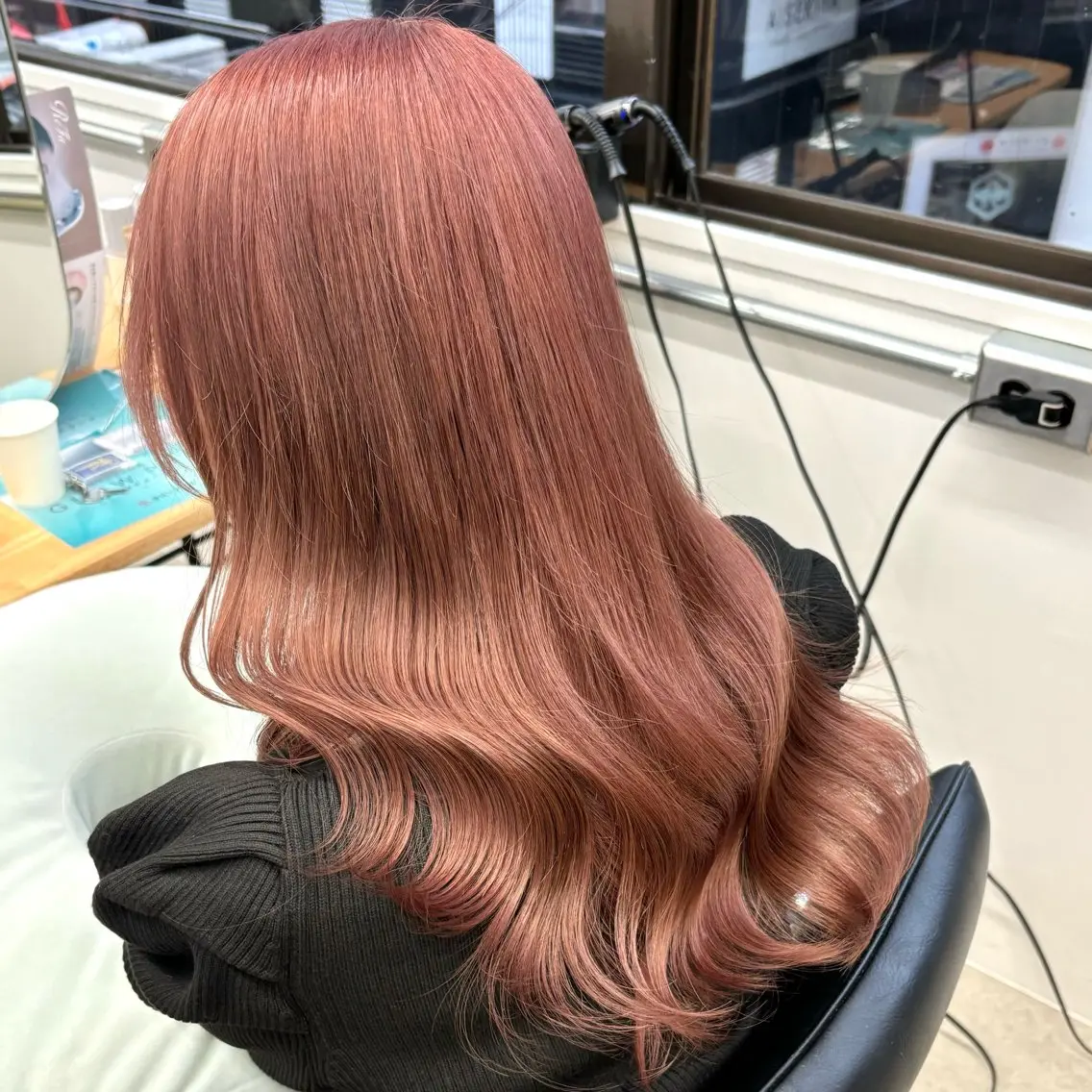 ロング カラー 🎀【透明感カラー 縮毛矯正】さえ🎀のヘアスタイル