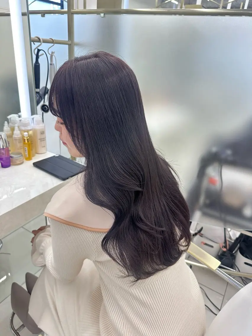 カラー ミディアムカット/ COA銀座🐩マコのヘアスタイル