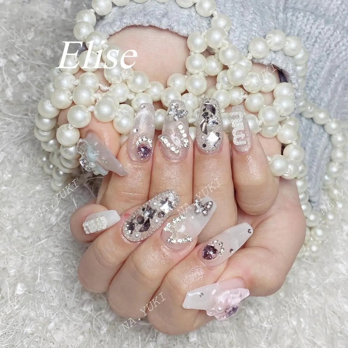 ネイル ハンドネイル ハンドケア YUKI 💗 渋谷店のネイルデザイン