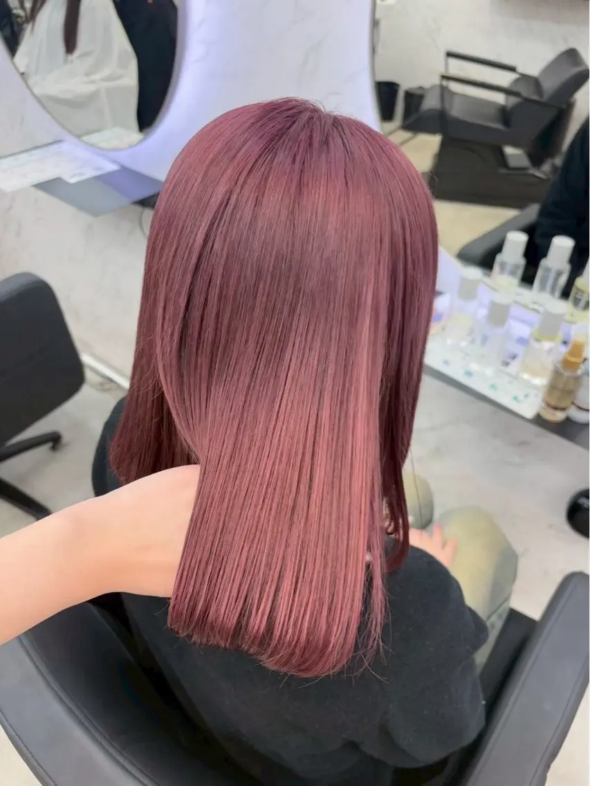 ミディアム ヘアカラー カット1100円 🛼💞/Rinnaのヘアスタイル