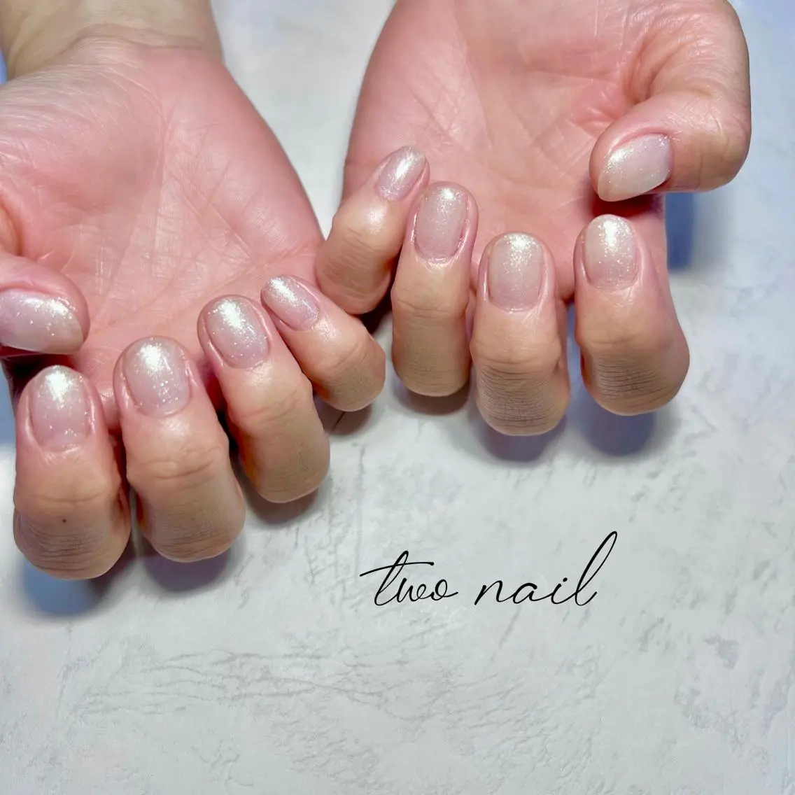 ネイル アートネイル オーロラネイル フットネイル ハート ニュアンスネイル ハンドネイル two nailのネイルデザイン