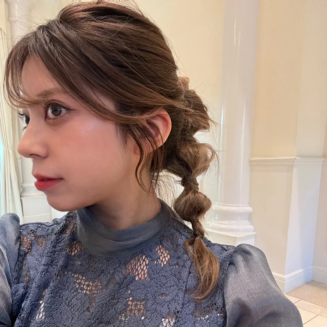 ヘアアレンジ ヘアセット 早朝セット☀️ レイヤー/Momoのヘアスタイル