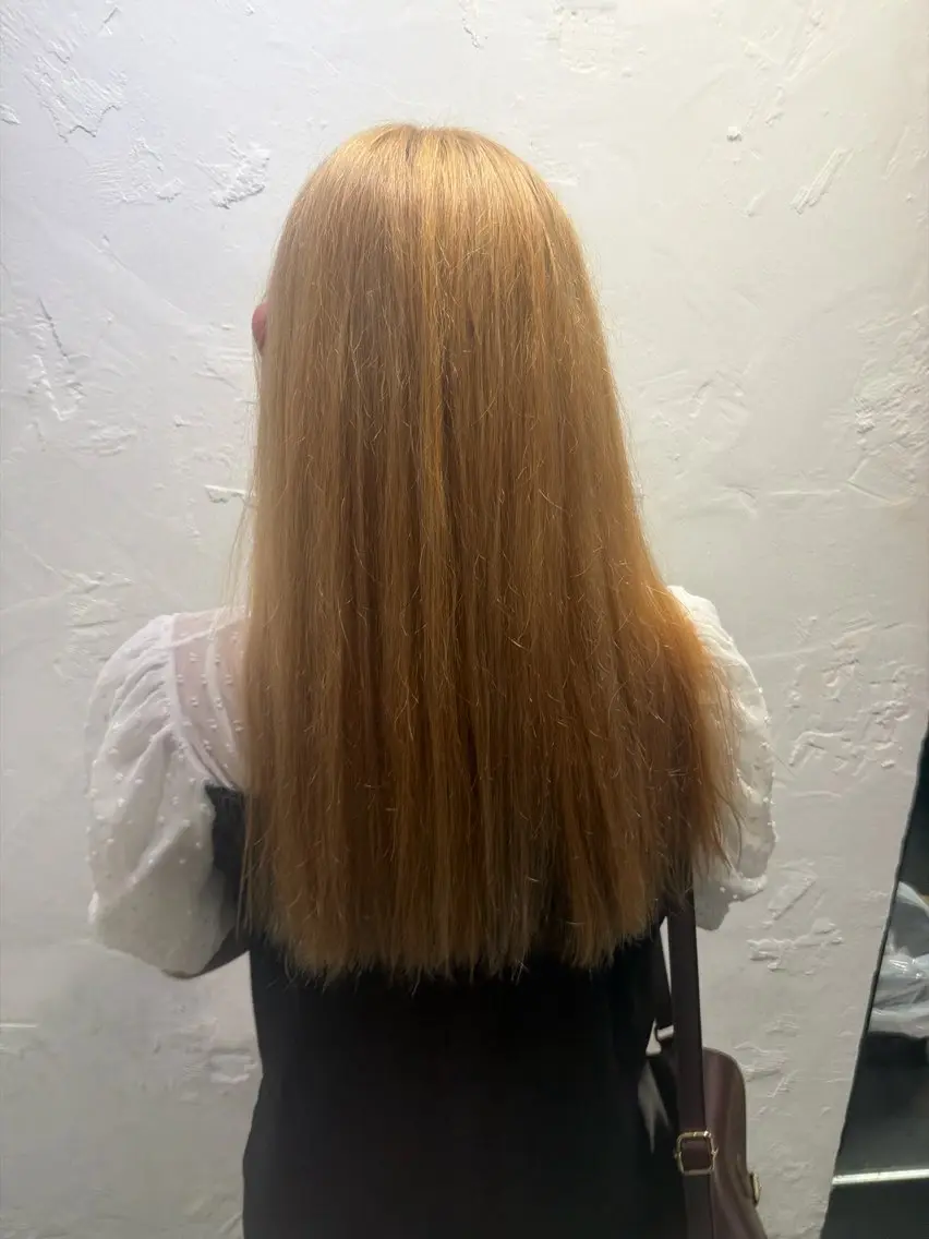 ロング ヘアカラー 井上 陸のヘアスタイル