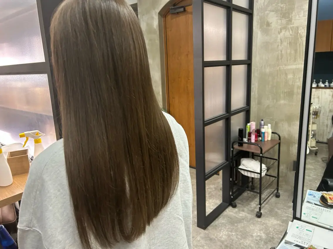ロング カラー ヘアカラー 柔らかカラー🥛 mayucoのヘアスタイル
