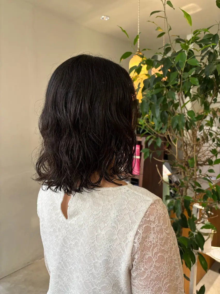 ミディアム 村田 杏のヘアスタイル