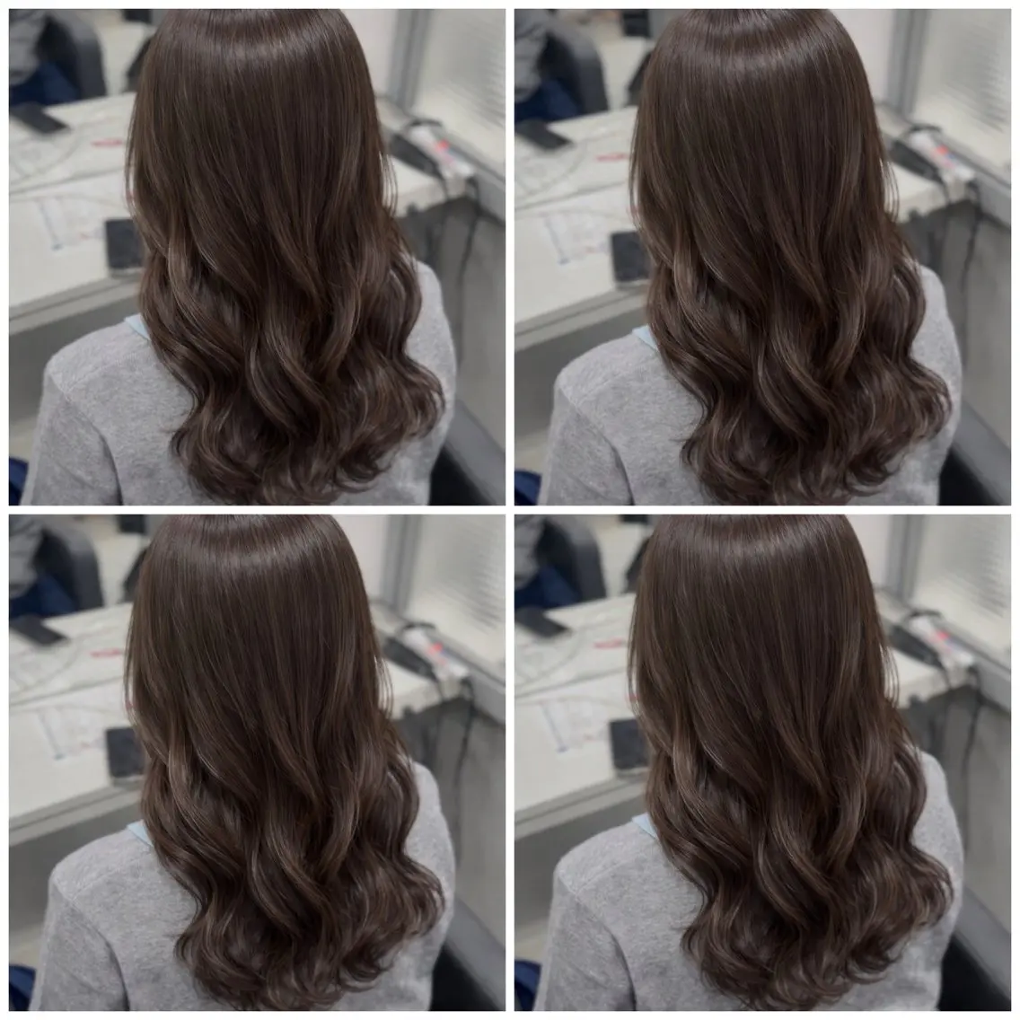 ロング カラー 髪質改善 艶髪矯正 エクステ かいり✂️のヘアスタイル
