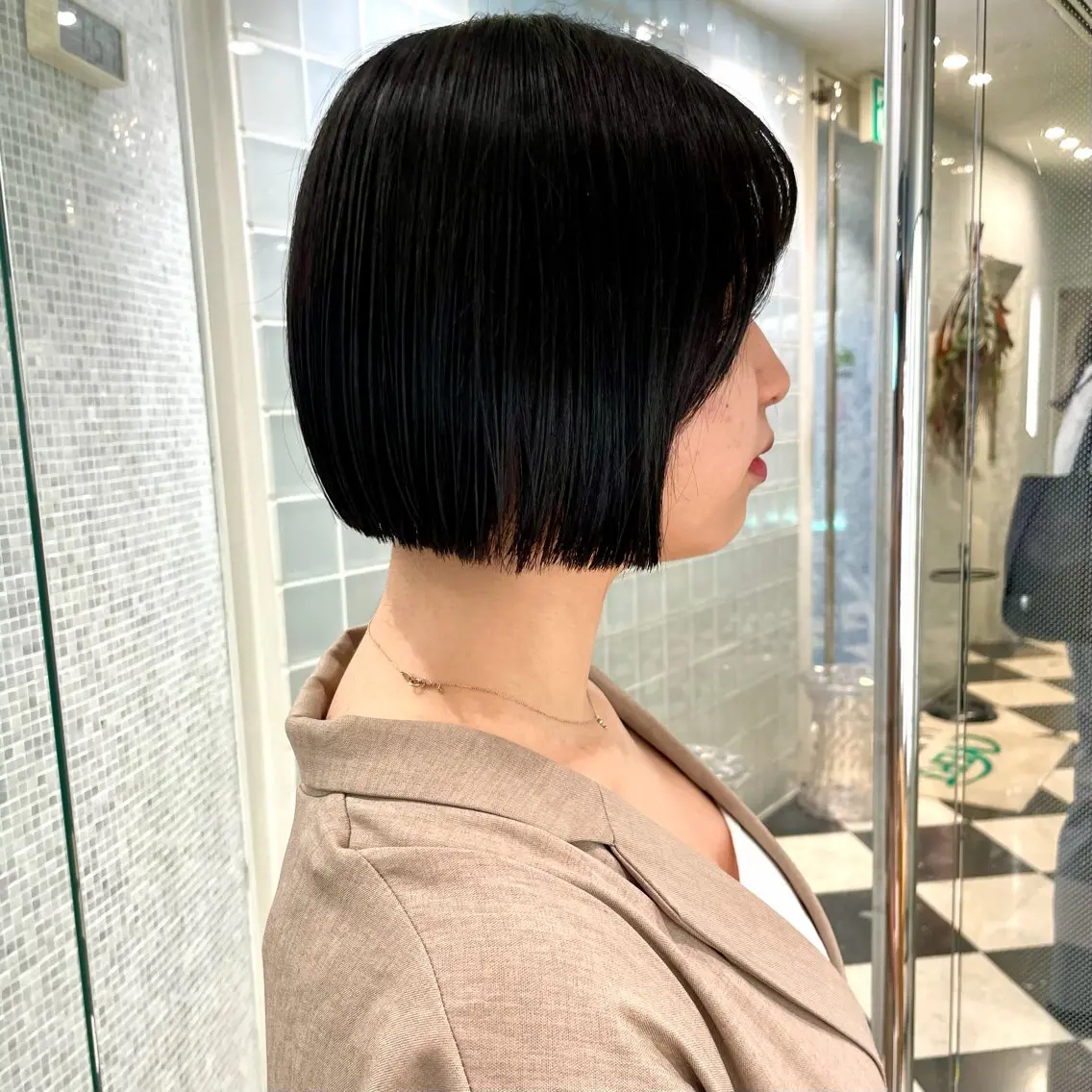 ショート ✨ボブ✨顔矢場町/ 栄/パーマ/ないとのヘアスタイル