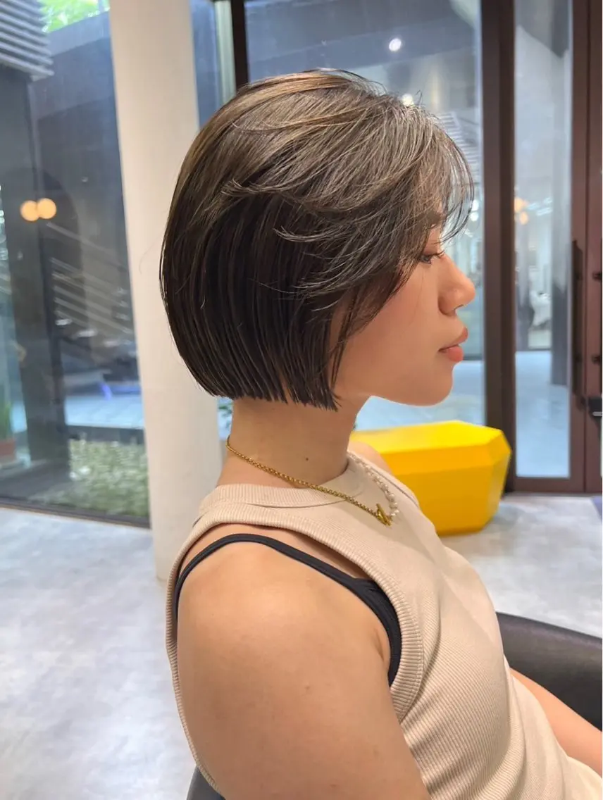 ショート カット 🌷レイヤー・ボブ /tomomi🌷のヘアスタイル