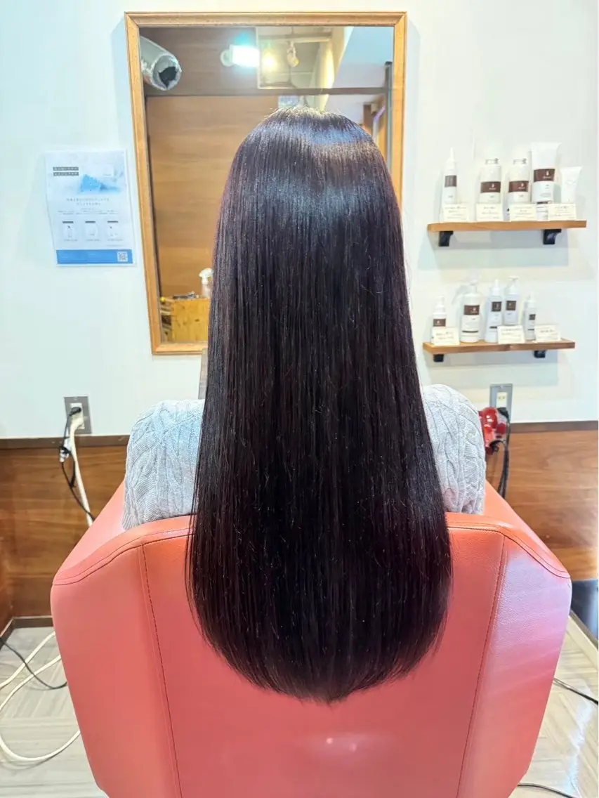ロング ボブ ロング トリートメント カット無料　カット モデル募集中　網谷のヘアスタイル
