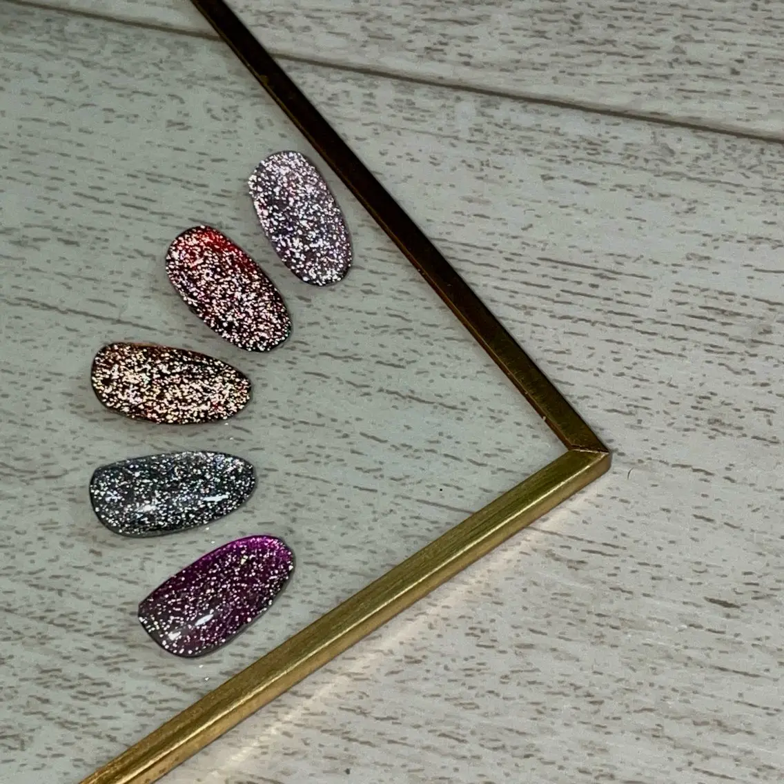 ネイル フラッシュネイル マグネットネイル ハンドネイル Nail Salon Beoのネイルデザイン